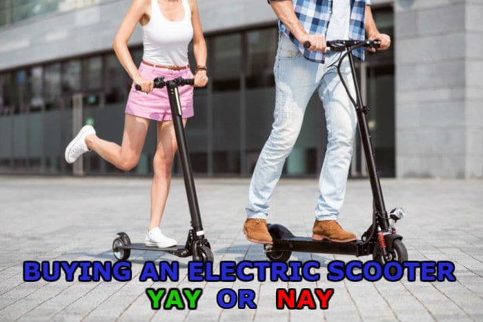 buying an electric scooter