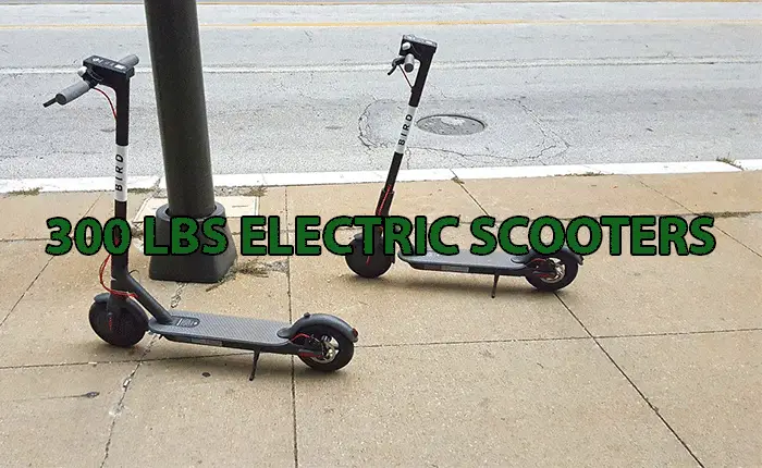 electric scooter for adults 300 lbs
