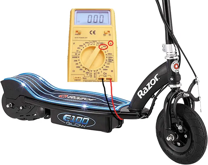 test electric scooter battery